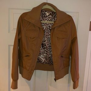Faux Leather Jacket